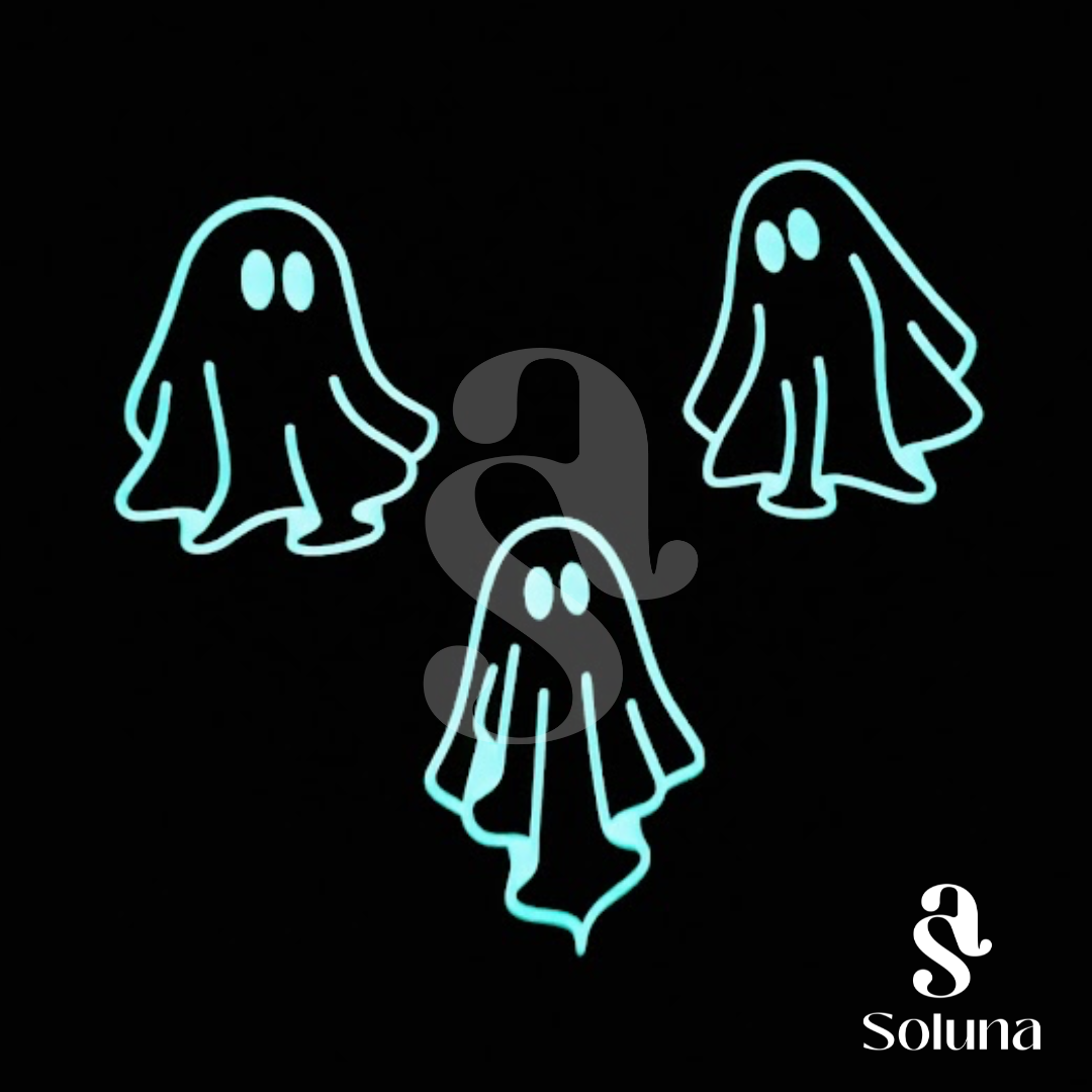 Playeras personalizadas con vinil que brilla en la oscuridad