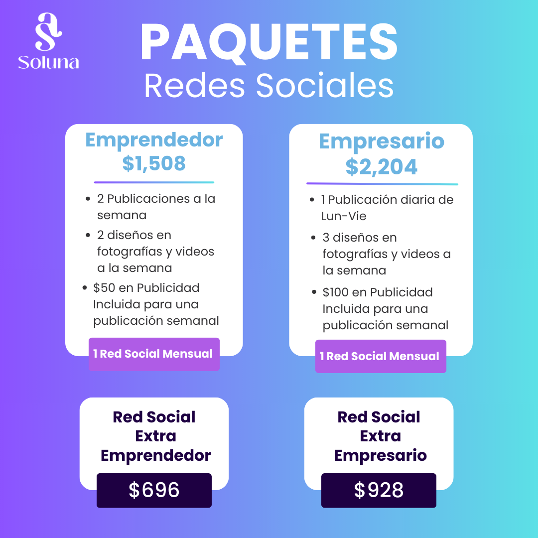 Paquetes de redes sociales