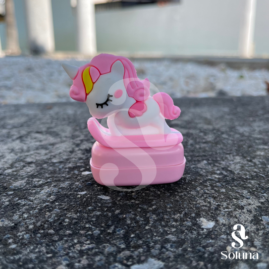 Sello unicornio rosa