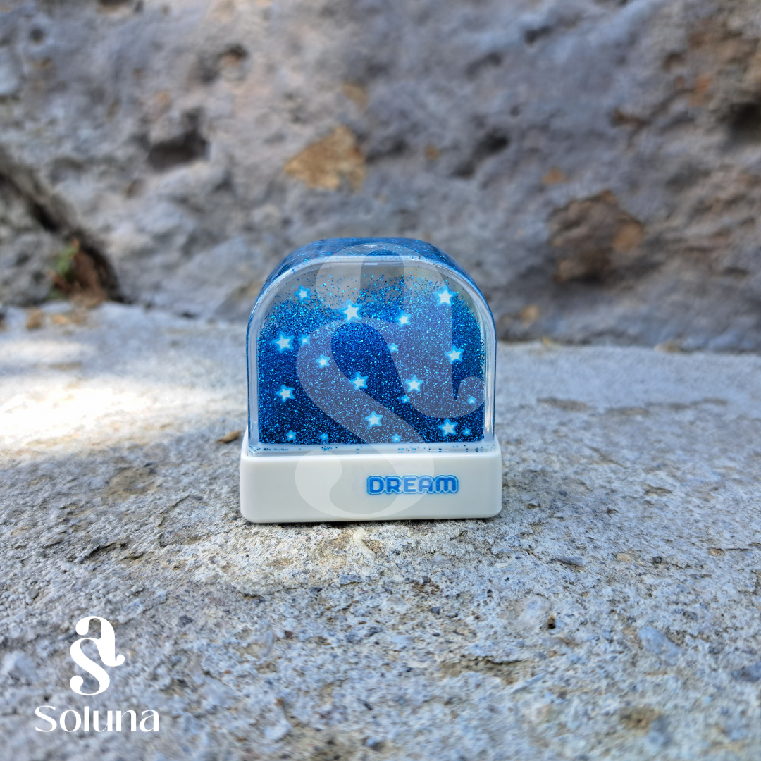 Sello estrellas azules