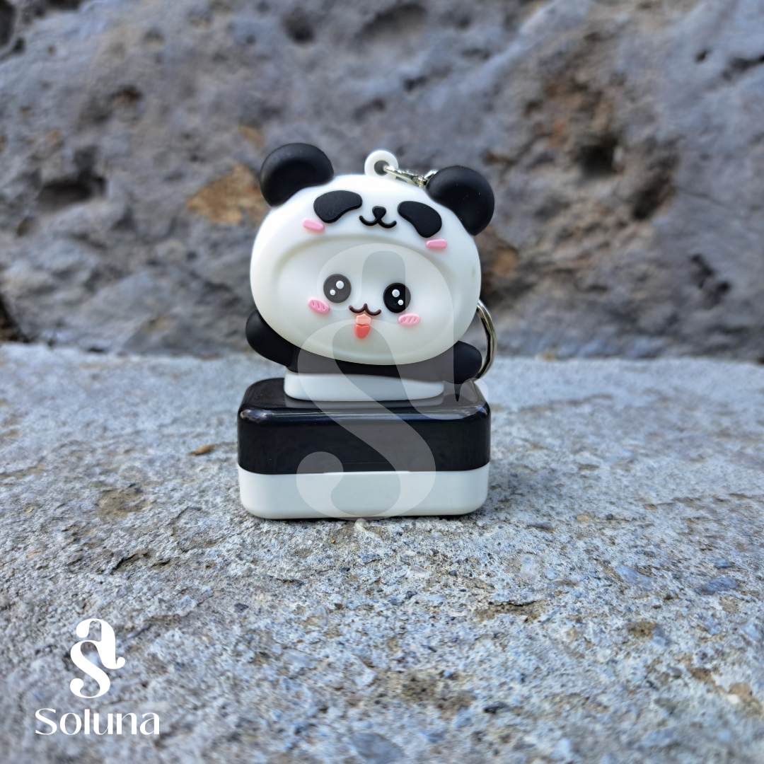 Sello panda kawaii