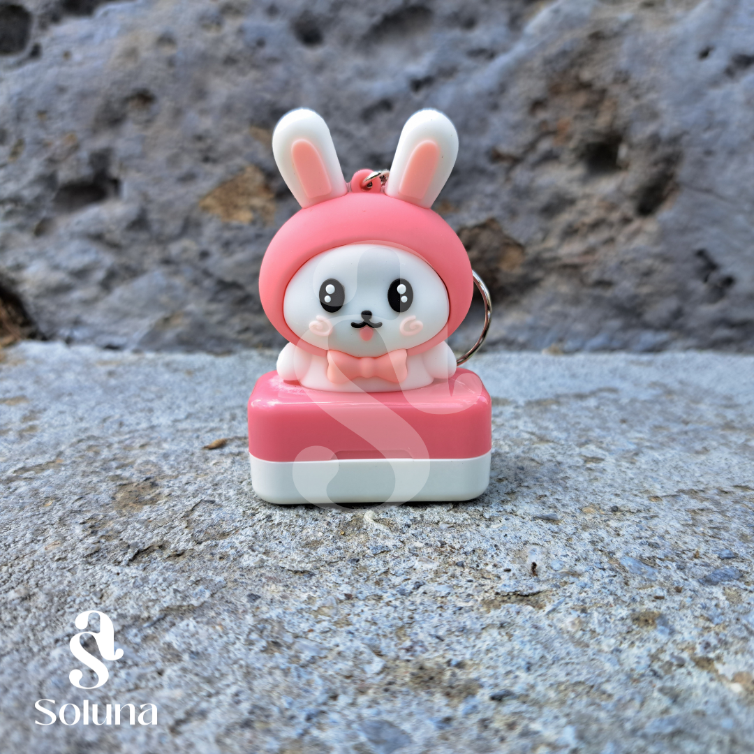Sello conejo kawaii