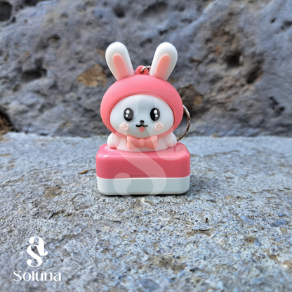 Sello conejo kawaii