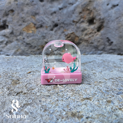 Sello ballena rosa
