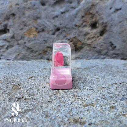 Sello ballena rosa