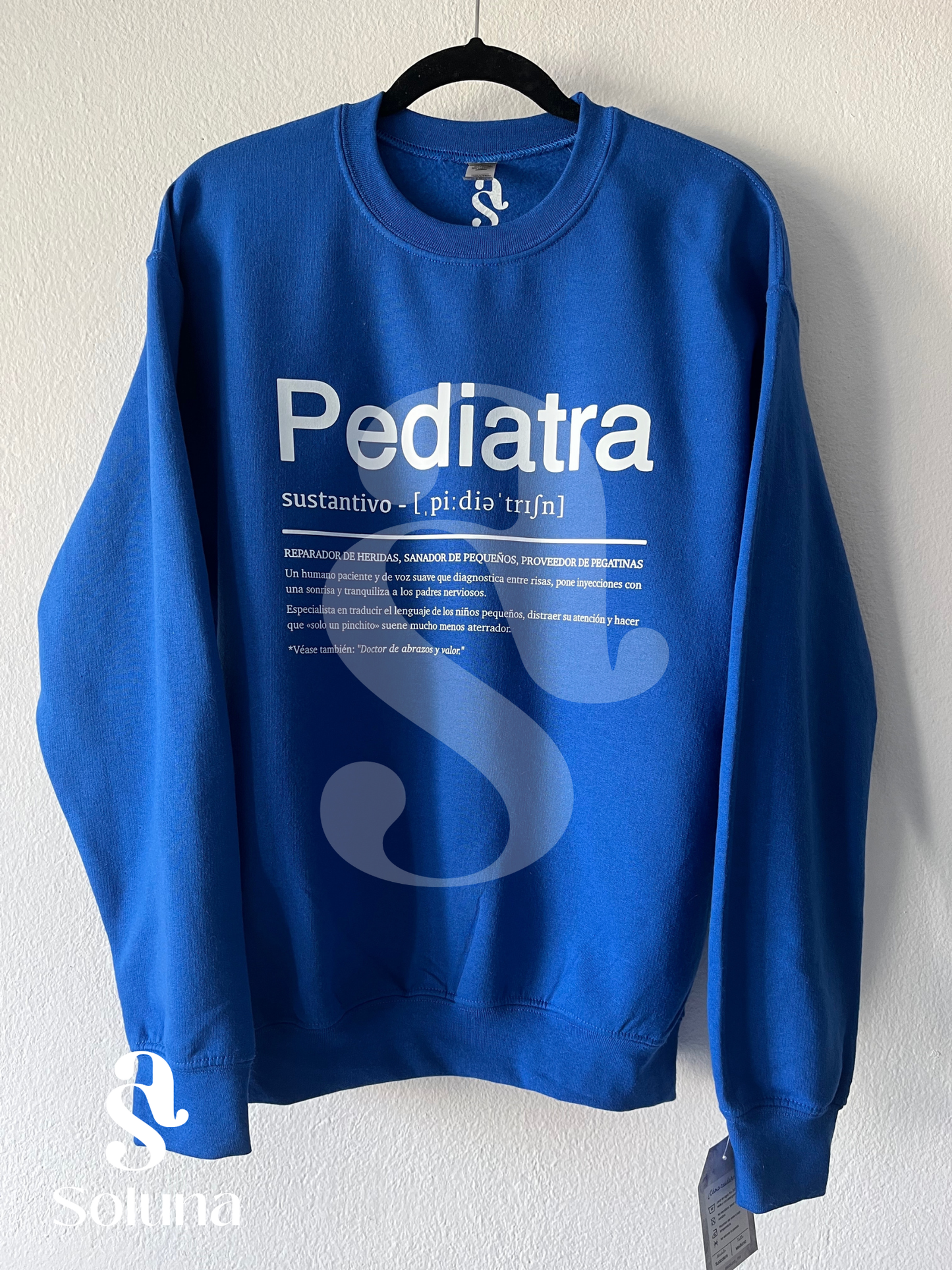 Sudadera cuello redondo