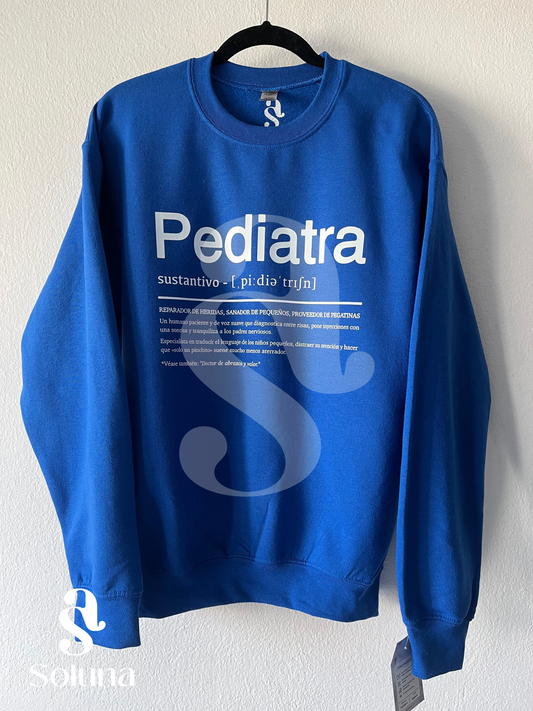 Sudadera cuello redondo