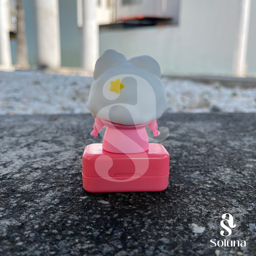 Sello muñequita rosa