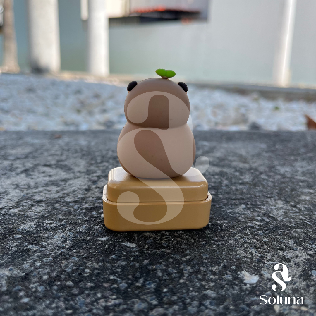 Sello Capibara kawaii