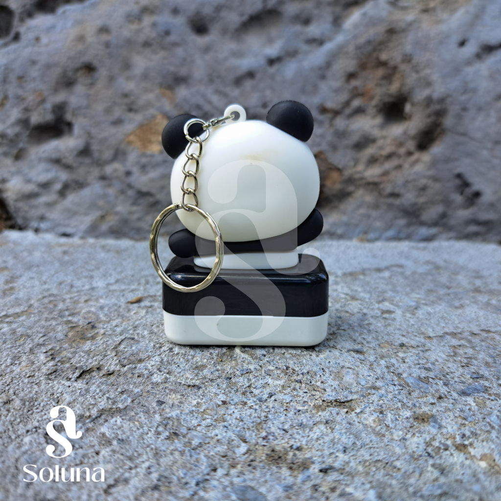 Sello panda kawaii
