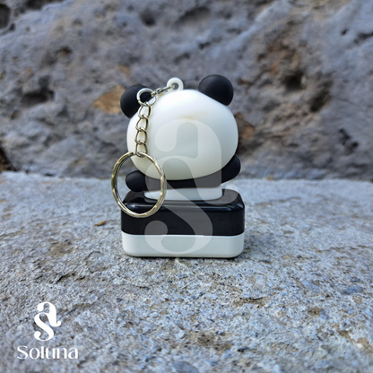 Sello panda kawaii