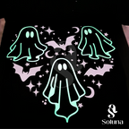 Playeras personalizadas con vinil que brilla en la oscuridad