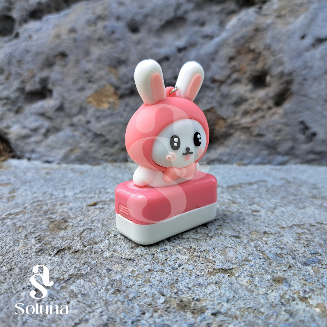 Sello conejo kawaii