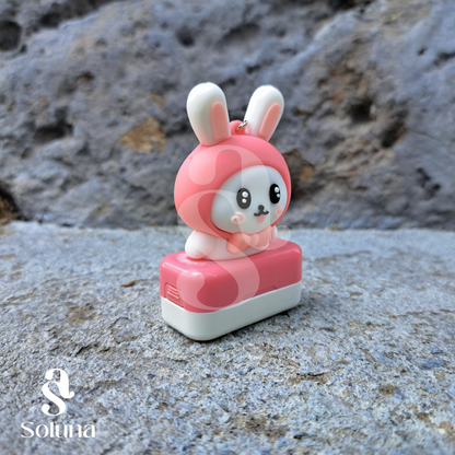 Sello conejo kawaii