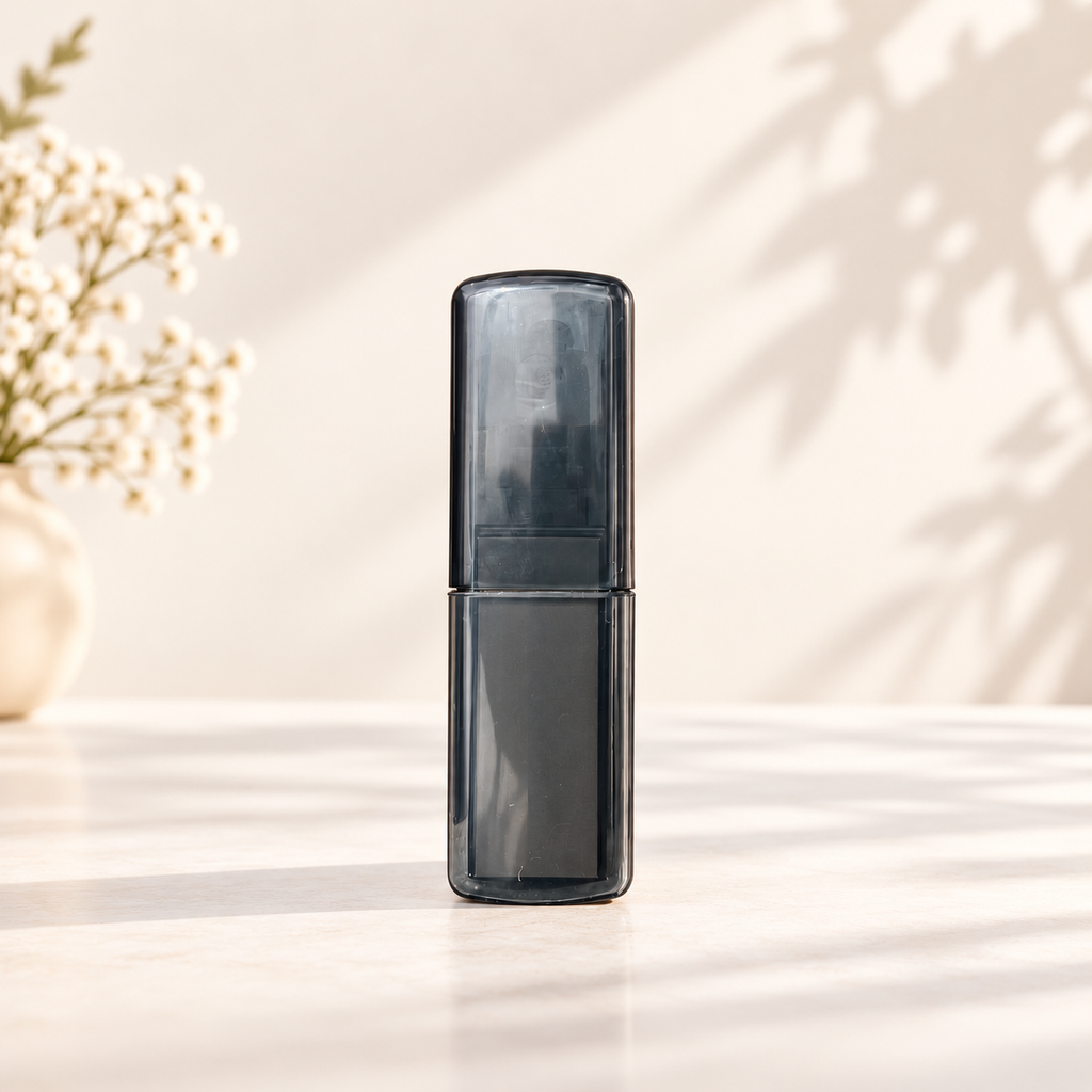 Sello clip negro