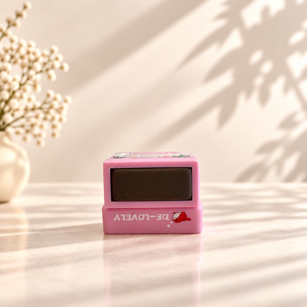 Sello ballena rosa