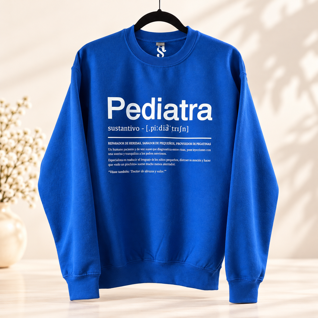 Sudadera cuello redondo