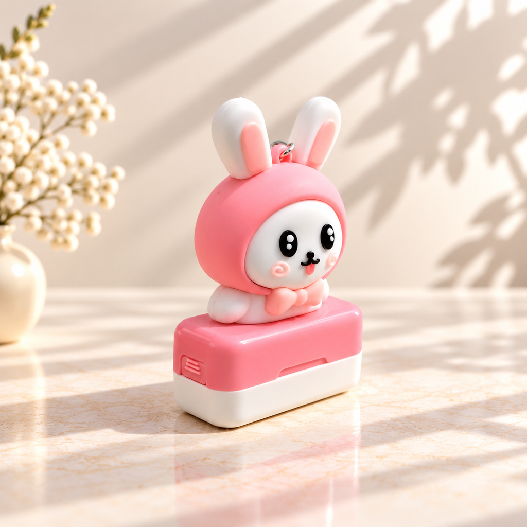 Sello conejo kawaii
