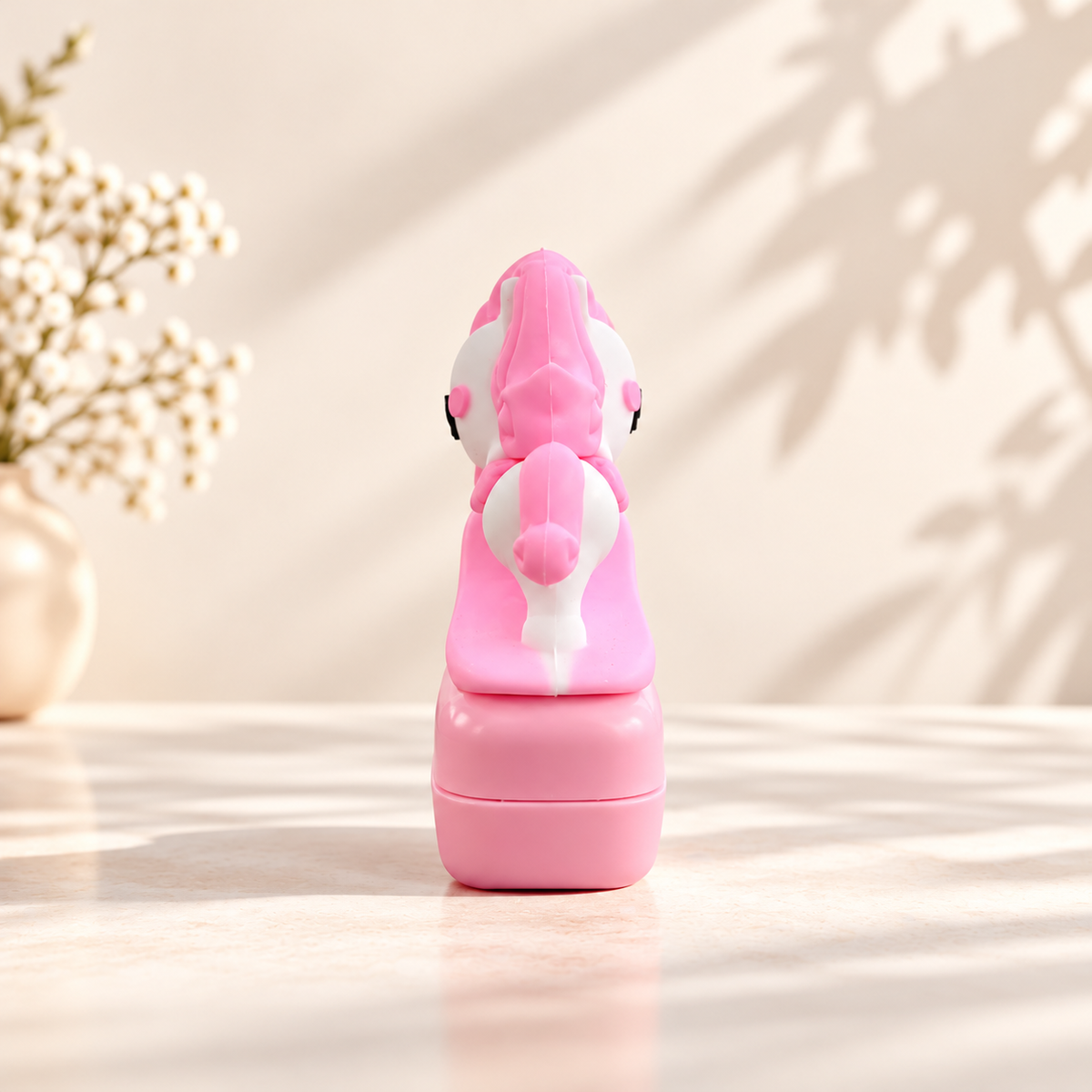Sello unicornio rosa